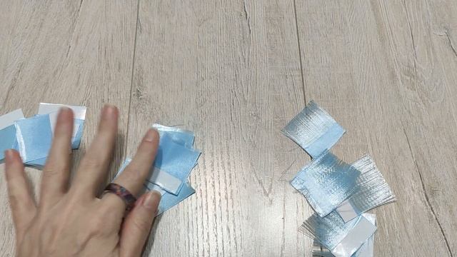 Новогодняя ёлка из атласных лент!