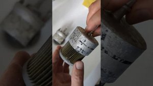 Что внутри топливного фильтра Volkswagen Golf Plus