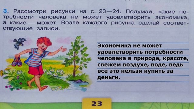 Окружающий мир. Рабочая тетрадь 3 класс 2 часть. ГДЗ стр. 23 №3