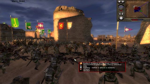 Medieval 2 Total War Online Battle 147 3v3 Siege - Never Forget!