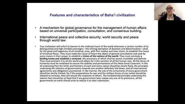 What a World Civilization Looks Like from a Bahá’í Perspective