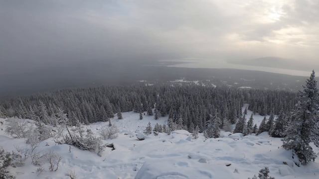 Зюраткуль зимой 2021