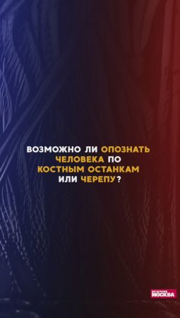 Возможно ли опознать человека по костным останкам или черепу?