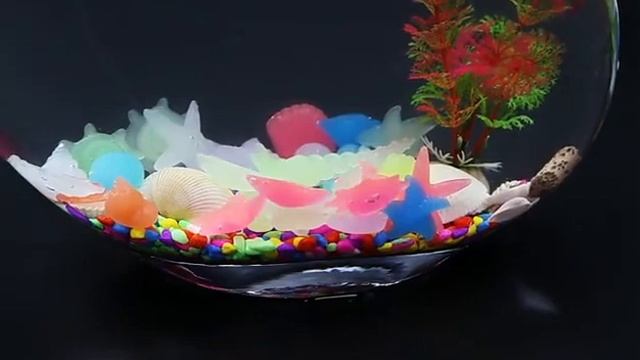 Светящиеся камни в аквариум смотреть онлайн