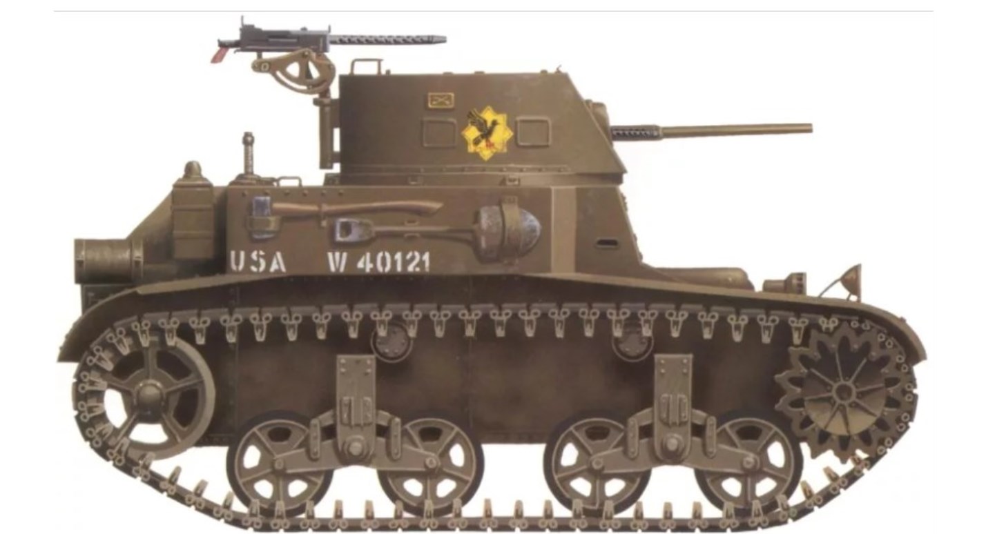 Американский легкий танк Combat Car M1