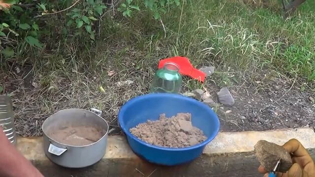 Мою барханный песок и хлорная кислота