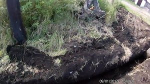 траншея под фундамент