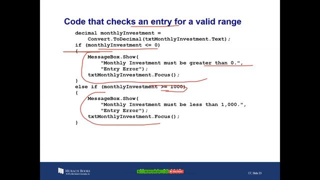 ITS148 Class 11 Feb 12 2019 Chap 7 Exceptions, Data Validation смотреть онлайн