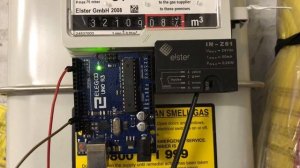 Reading Gas meter BK-G4 with IN-Z61