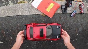 New Release RC! HNR H9802 - 1/10 Dodge Hellcat - Speed Car TESTED at Velodrome!