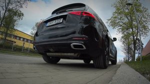 2020 Mercedes GLE 450 Exhaust Sound & Revs + Acceleration in tunnel