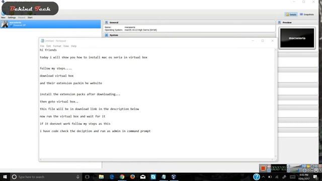 how to install mac os on virtual box смотреть онлайн