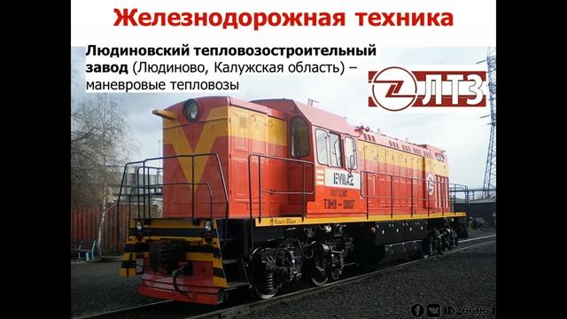 9 класс - Машиностроение России: центры производства