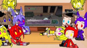 реакция fnaf и fnia на сумочкин обзор ultimate spider-man (gacha club)