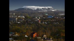 Белая гора в Воскресенске с высоты птичьего полета. Красивое видео.