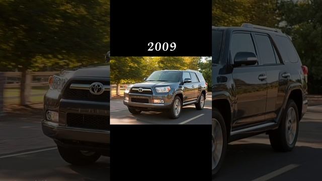 evolution of Toyota 4runner (1990~2023)#short#virelshorts