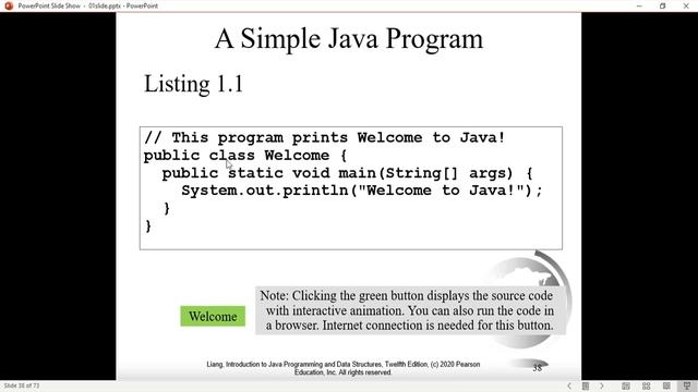 Java | Chapter 1 | Introduction to Computers, Programs, and Java смотреть онлайн