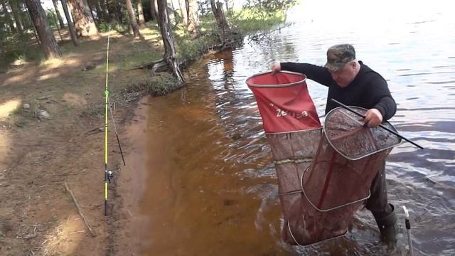Рыбалка на Верхней Волге \ Третий день ловим леща на донки смотреть онлайн