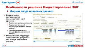 Бюджетирование 360 - встраивается в программы 1С, включая самописные