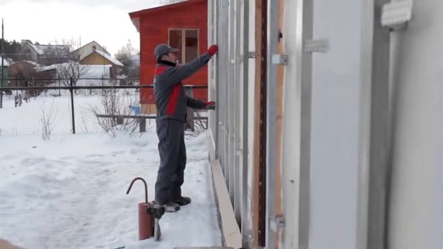 Монтаж винилового сайдинга Holzplast смотреть онлайн