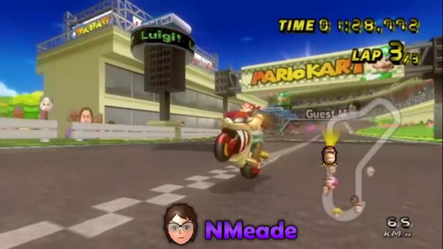 Mario Kart Wii - NMeade Territory?! - Race to 9999 VR | Ep. 3 смотреть онлайн