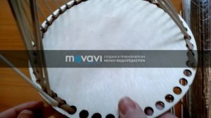 МК оплетание фанерного донышка.
