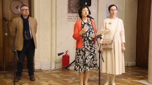 Открытие выставки Екатерины Кудрявцевой "Зримая и незримая музыка". East Meets West Gallery