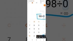 как сделать бесконечность на калькуляторе 5 способом (♾️♾️♾️)