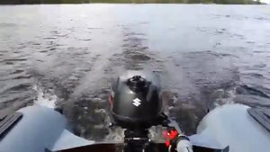 Тест драйв подвесного мотора Suzuki DF2,5S