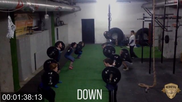 Кроссфит. Crossfit - Bring sally up - challenge смотреть онлайн