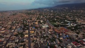 Aerial View of Port-au-Prince, Haiti.