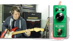 Ibanez Tube Screamer Mini демо на Русском