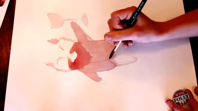 Мастер-класс "Рисование вином" от компании RF-Event! смотреть онлайн