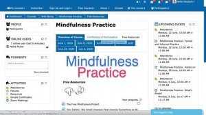 How to Get a Free Certificate for Mindfulness Practice