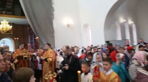 Литургия в храме честь иконы Божией Матери Державная с.Батырево  Алатырская епархия 7 мая 2023