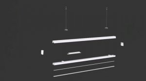 led linear trunking system-180lm/w