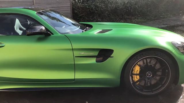 2018 Mercedes AMG GT R - AMG Green Hell Magno - Walkaround & Interior смотреть онлайн