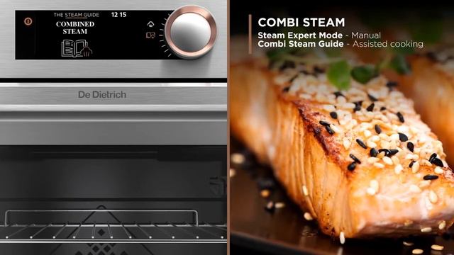 Мастер приготовления на пару в духовом шкафу De Dietrich