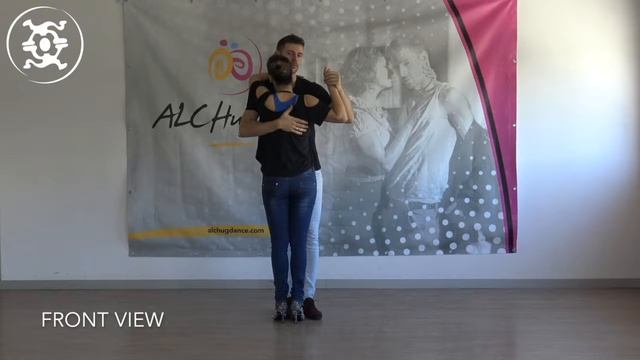 Kizomba Routine 2 - Turn with partner смотреть онлайн