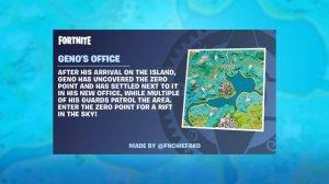 Fortnite Chapter 3 Map Concept (Paradigm Arrives, Sanctuary Under Attack, GENO the Leader of IO)