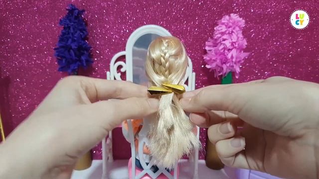 32 Peinados para Barbie SÚPER FÁCILES!. 32 Barbie Doll Hairstyles смотреть онлайн