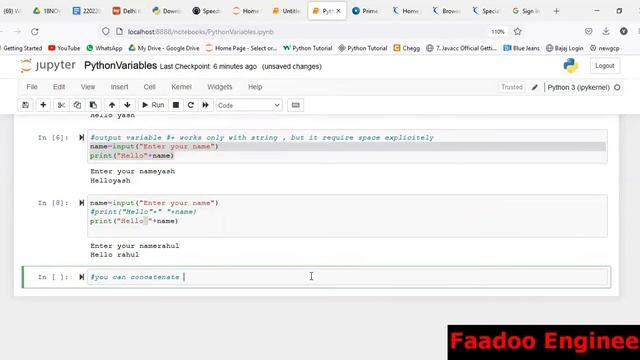 Python Tutorial#005 - Python Variables and Comments | English