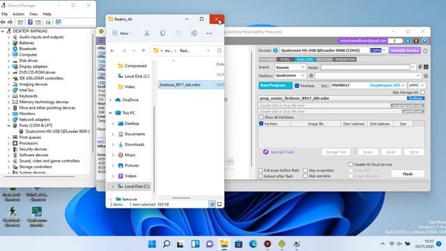 Redmi 4A (Rolex) Remove Micloud By Ufi Box