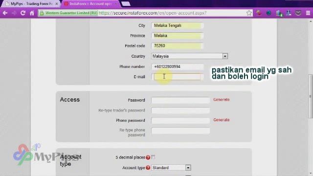 Panduan Buka Akaun InstaForex смотреть онлайн