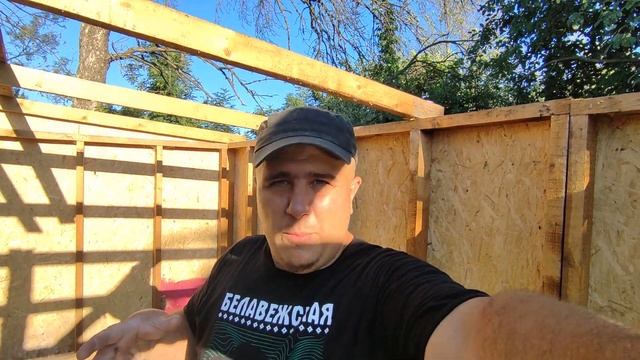 Курятник из хлама!!! Доски и брус на "халяву"))) купил доски за компот и варенье)))) смотреть онлайн