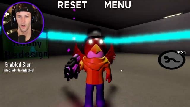 ROBLOX PIGGY MARI BAT VS BLUE ROBBY REDESIGN! (Roblox Piggy RP) смотреть онлайн