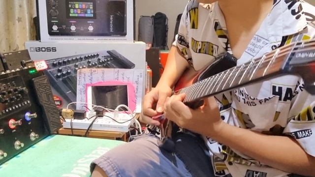 Schecter Omen Elite-6 สี Black Cherry Burst & VALETON GP-200 รีวิวเสียง BY JUMBOH GUITAR FIRE смотреть онлайн