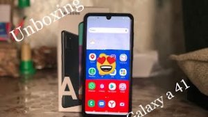 Unboxing Samsung Galaxy a 41