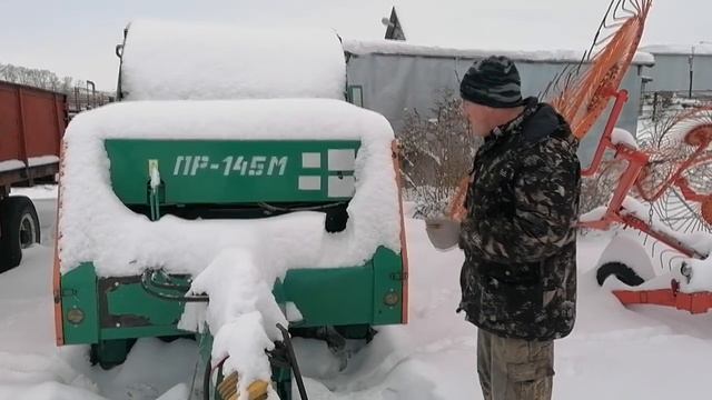 Пресс подборщик ПР-145М, отзыв по работе в сезон 2022 смотреть онлайн