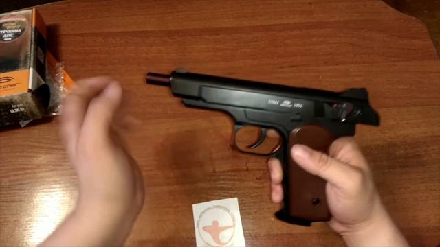Обзор пневматического пистолета Gletcher GLSN51 (АПС без блоубэка)